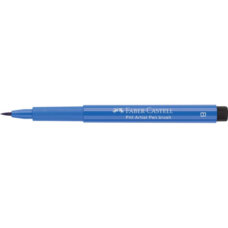 Faber-Castell - Pitt Artist Pen Brush Tuschestift, kobaltblau