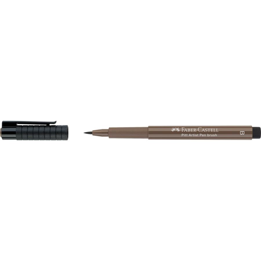 Faber-Castell - Feutre Pitt Artist Pen Brush brun de noix