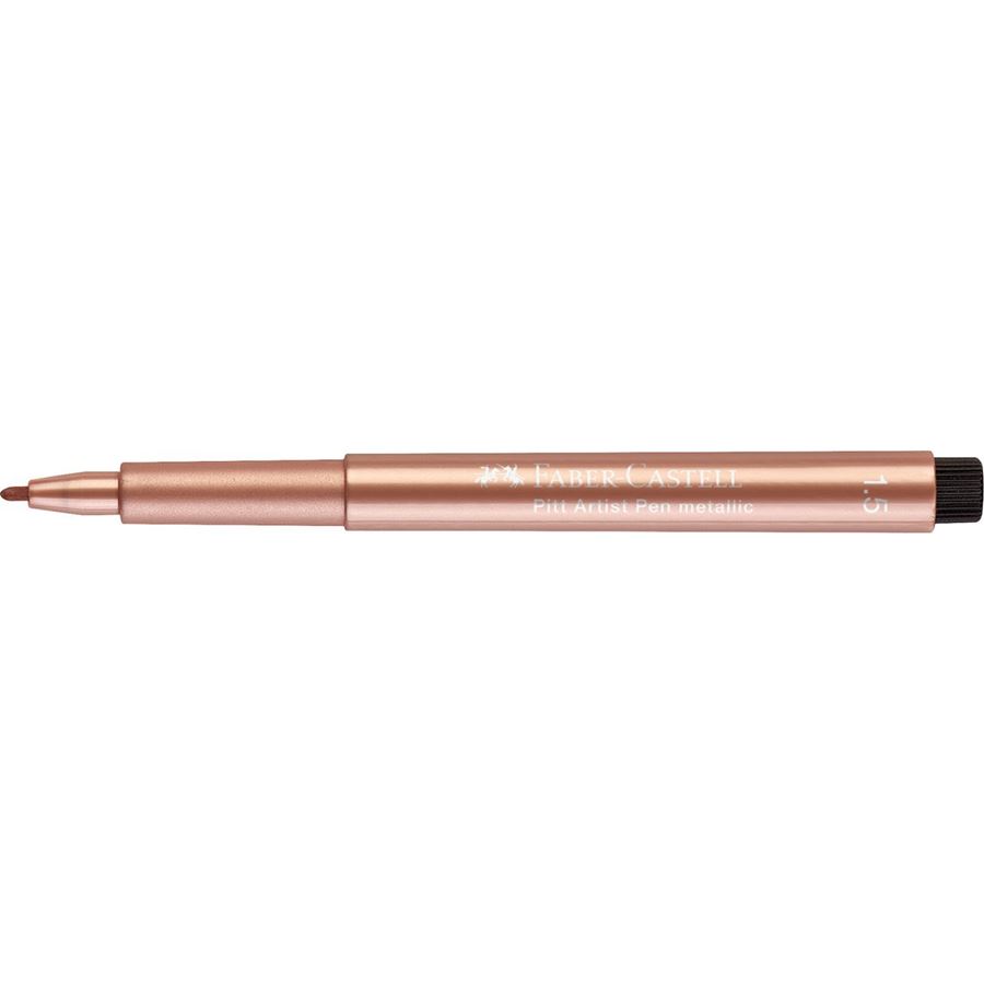 Faber-Castell - Pitt Artist Pen Metallic 1.5 Tuschestift, kupfer