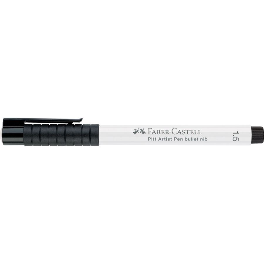 Faber-Castell - Feutre Pitt Artist Pen 1.5 blanc