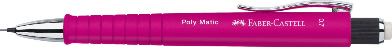 Faber-Castell - Poly Matic Druckbleistift, 0.7 mm, pink