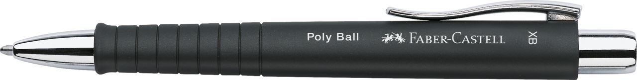 Faber-Castell - Kugelschreiber Poly Ball Colours, XB, schwarz