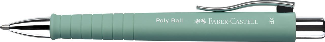 Faber-Castell - Stylo-bille Poly Ball Colours, XB, vert menthe