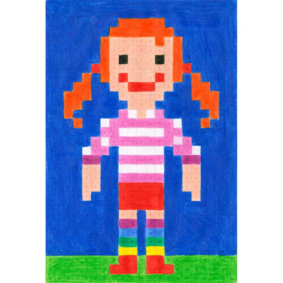 Faber-Castell - Livre de coloriage Pixel avec 32 motifs