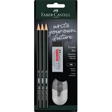 Faber-Castell - Bleistift Exam Set auf Blisterkarte