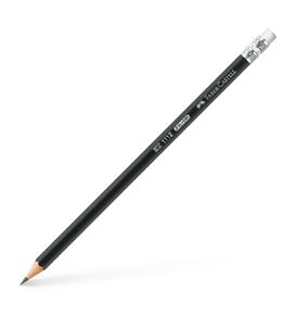 Faber-Castell - Crayon graphite 1112 bout gomme HB