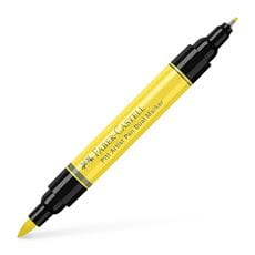 Faber-Castell - Pitt Artist Pen Dual Marker Tuschestift, lichtgelb lasierend