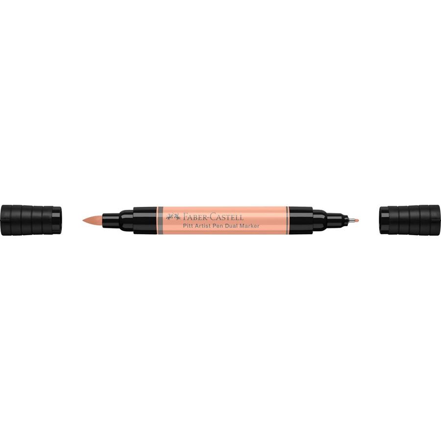 Faber-Castell - Pitt Artist Pen Dual Marker Tuschestift, beigerot