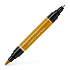 Faber-Castell - Pitt Artist Pen Dual Marker Tuschestift, grüngold