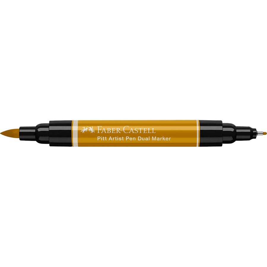 Faber-Castell - Pitt Artist Pen Dual Marker Tuschestift, grüngold