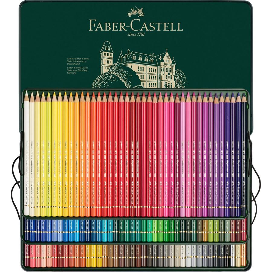 Faber-Castell - Polychromos Farbstift, 120er Metalletui