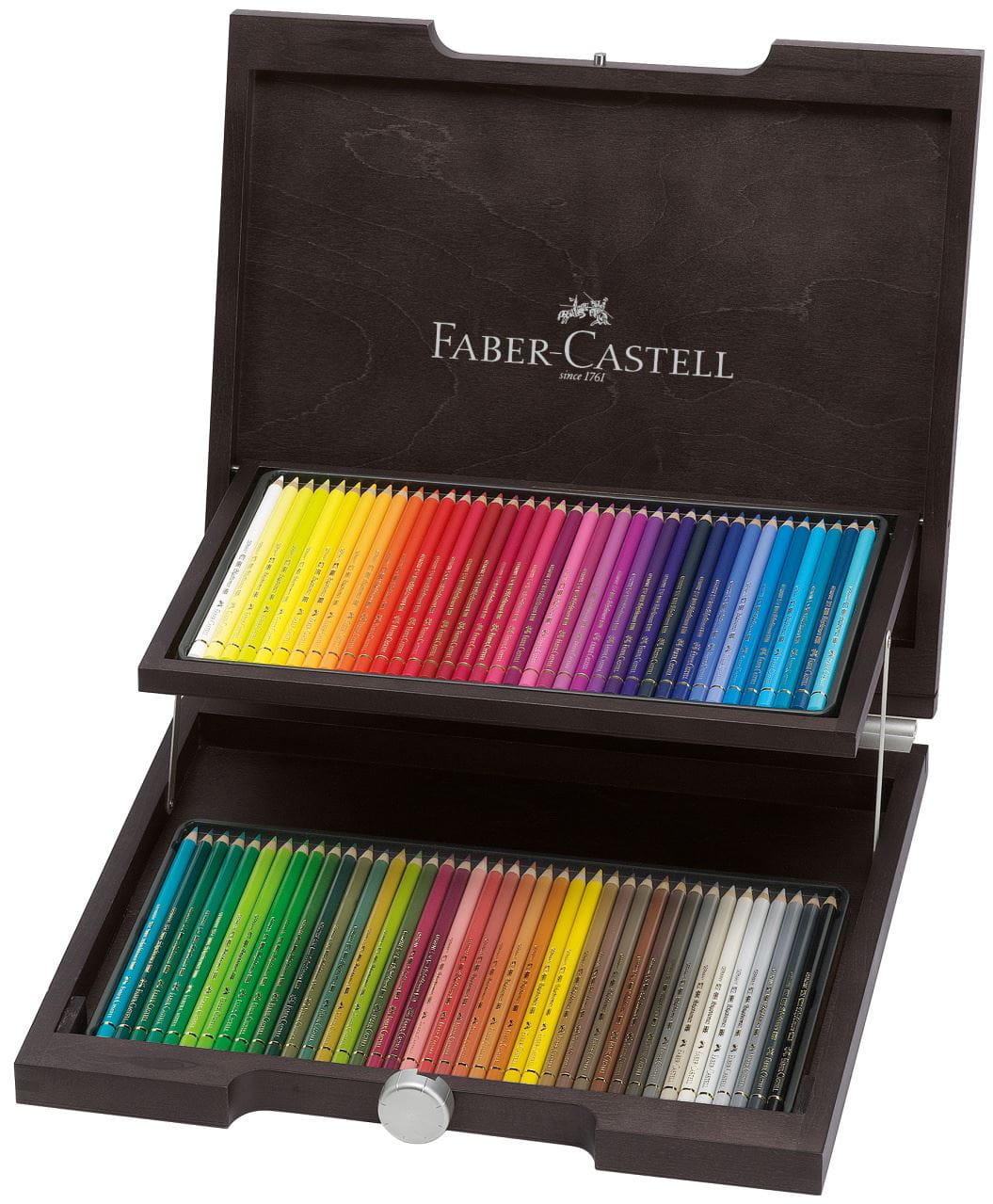 Faber-Castell - Polychromos Farbstift, 72er Holzkoffer