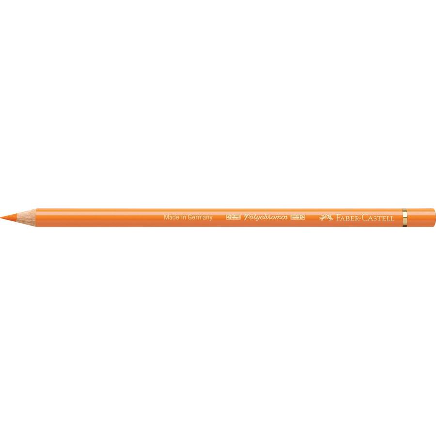 Faber-Castell - Crayon de couleur Polychromos 111 orange cadmium