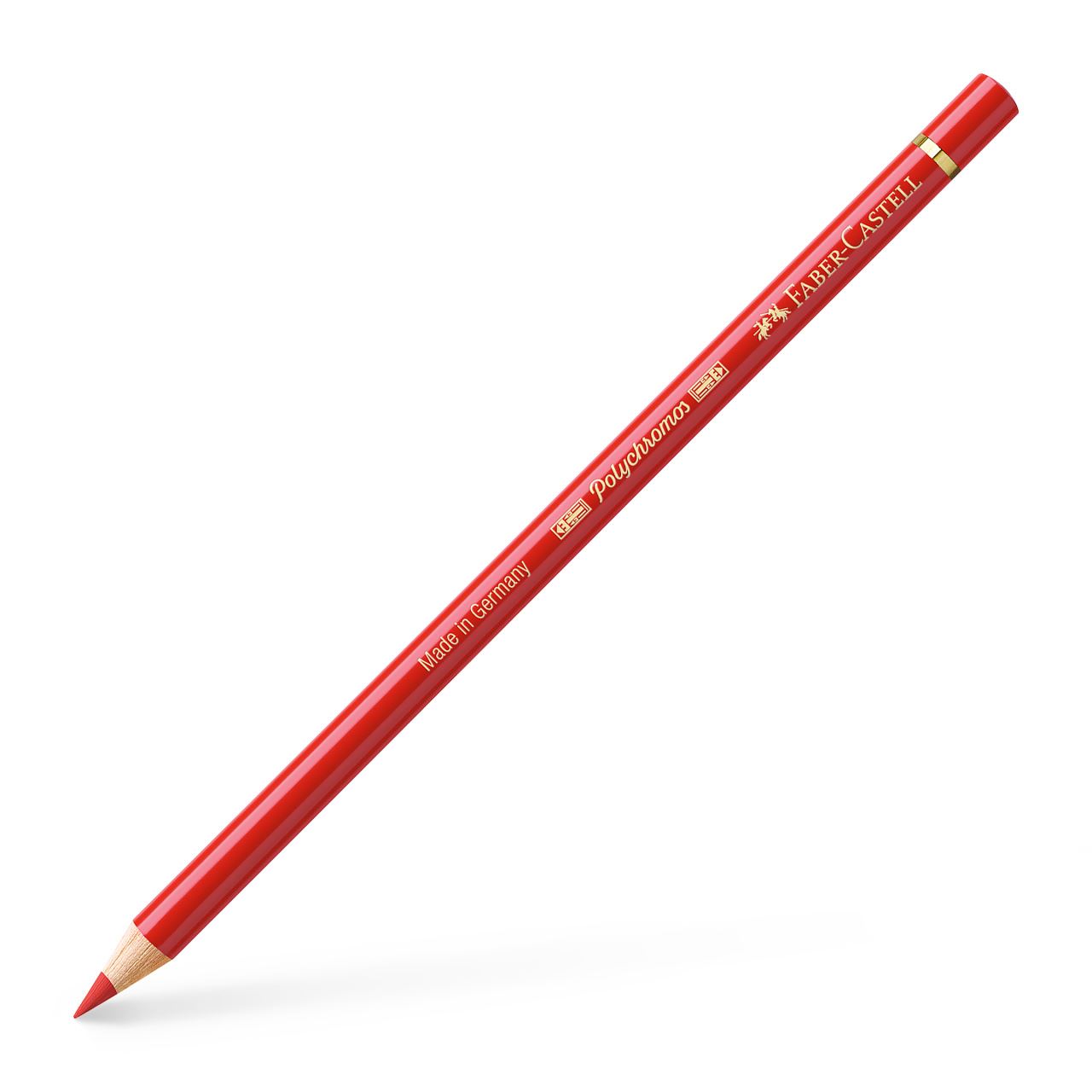 Faber-Castell - Crayon de couleur Polychromos 118 rouge écarlate