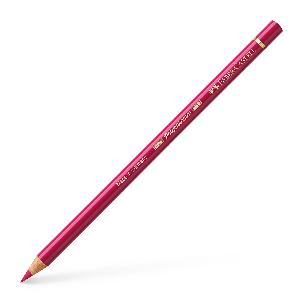 Faber-Castell - Crayon de couleur Polychromos 127 carmin rose