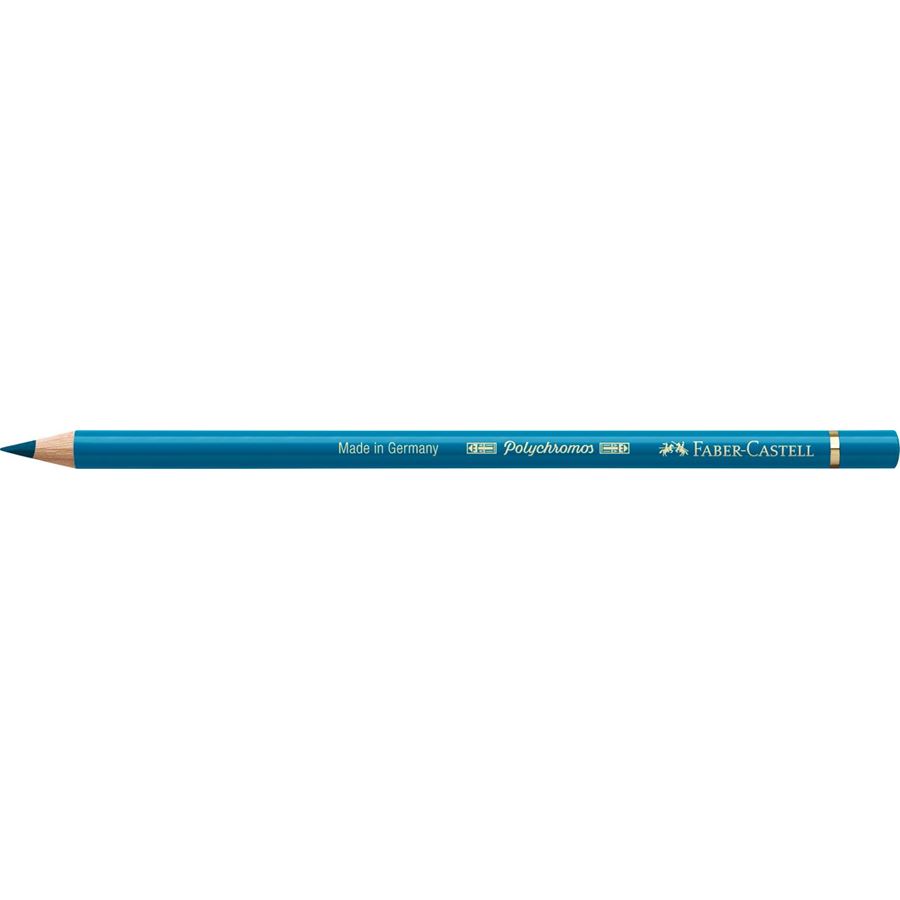 Faber-Castell - Crayon de couleur Polychromos 153 turquoise cobalt