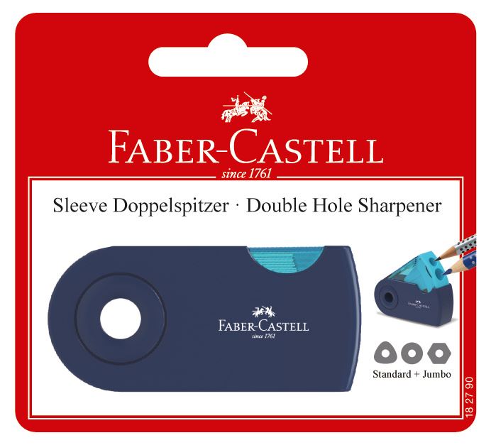 Faber-Castell - Sleeve Doppelspitzdose, Trendfarben