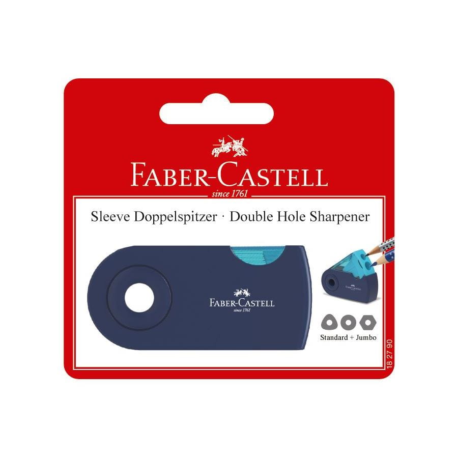 Faber-Castell - Sleeve Doppelspitzdose, Trendfarben