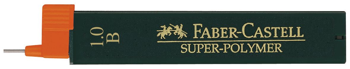 Faber-Castell - Super-Polymer Feinmine, B, 1.0 mm