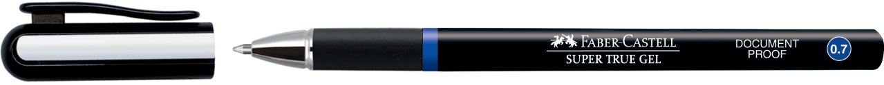 Faber-Castell - Gel pen Super True Gel 0.7 bleu
