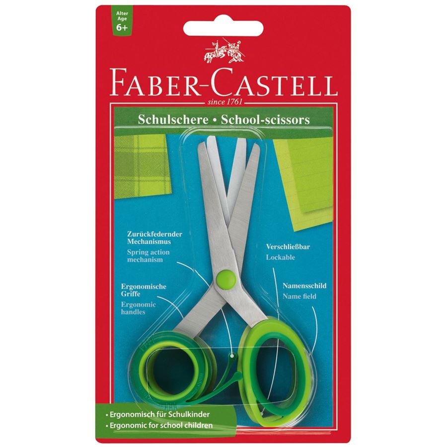 Faber-Castell - Ciseaux éducatifs 6+ blister