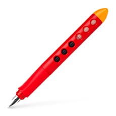 Faber-Castell - Stylo-plume Scribolino rouge droitier