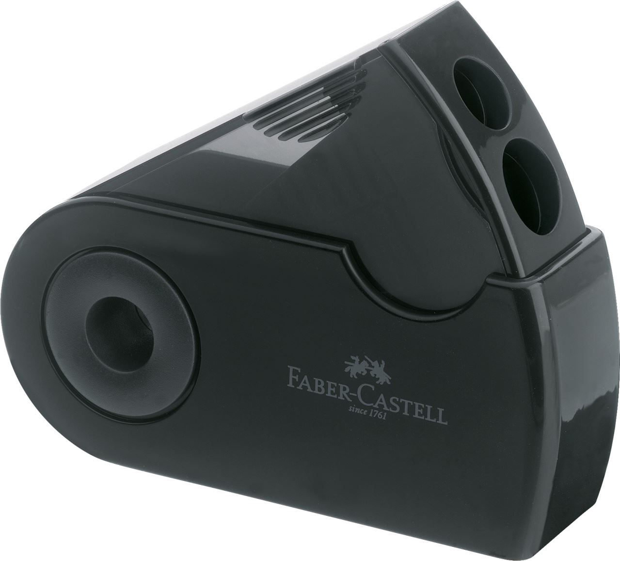 Faber-Castell - Sleeve Doppelspitzdose, schwarz