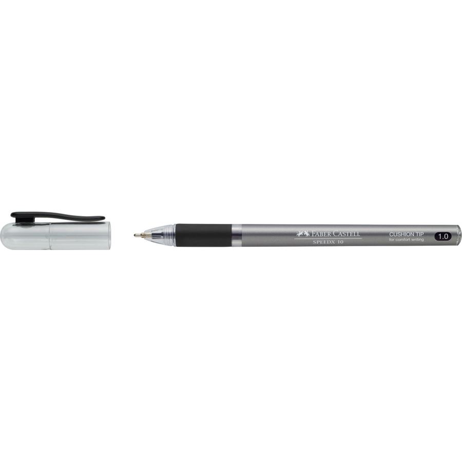 Faber-Castell - Speedx Kugelschreiber, 1.0 mm, schwarz