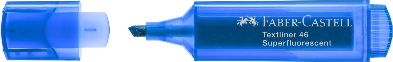 Faber-Castell - Textliner 46 Superflourescent, blau