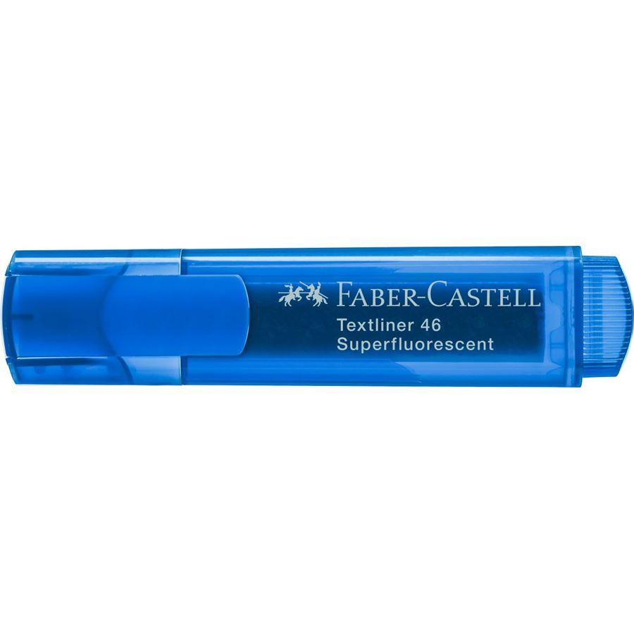 Faber-Castell - Textliner 46 Superflourescent, blau