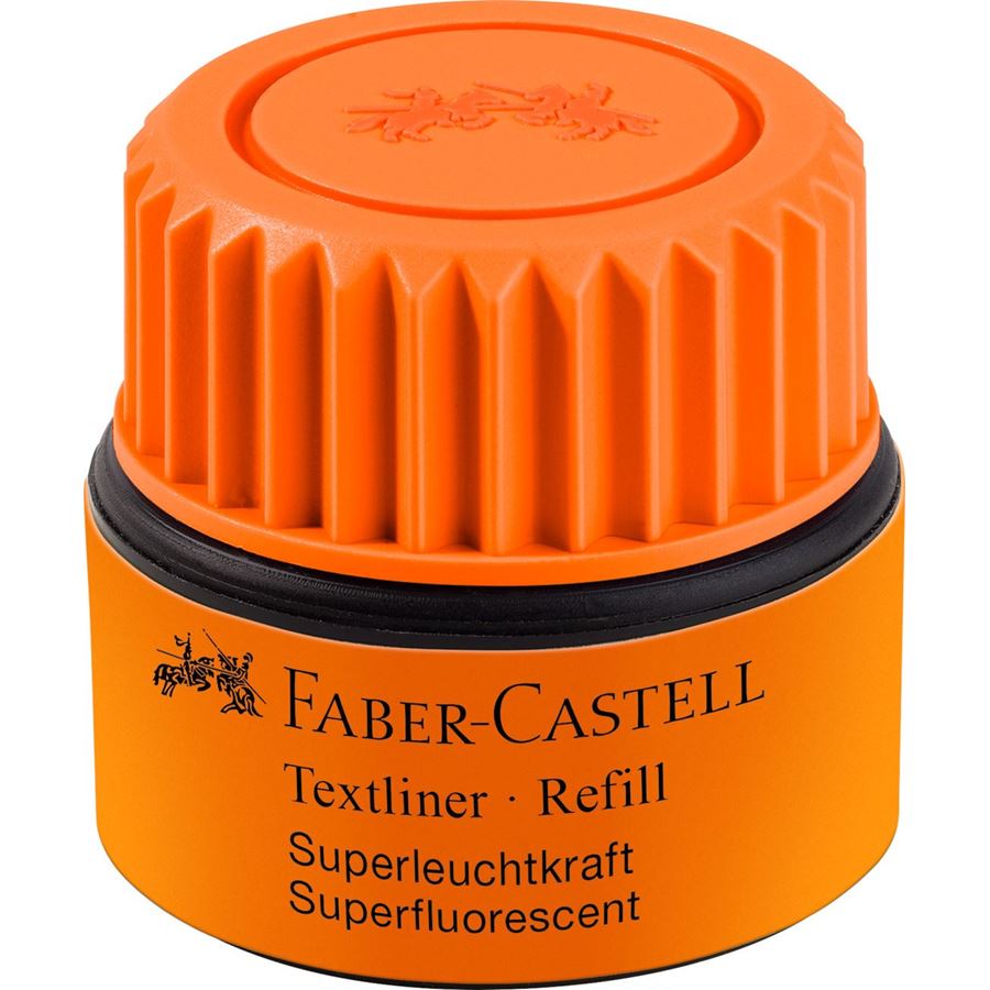Faber-Castell - Textliner 1549 Nachfüllsystem, orange