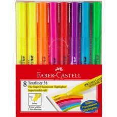 Faber-Castell - Textliner 38, 8er Etui
