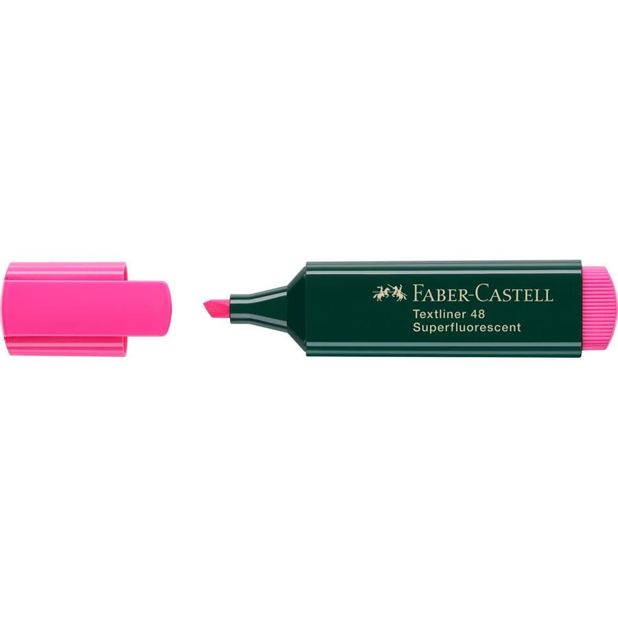 Faber-Castell - Textliner 48 Superfluorescent, pink