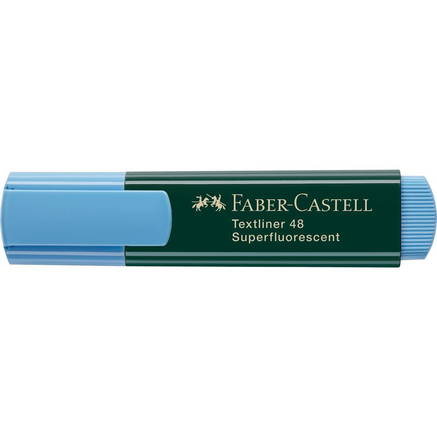 Faber-Castell - Surligneur Textliner 48 bleu