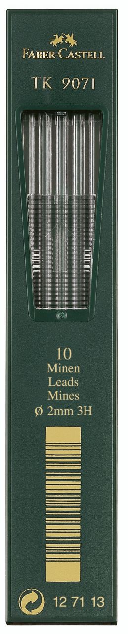 Faber-Castell - TK 9071 Fallmine, 3H, Ø 2 mm