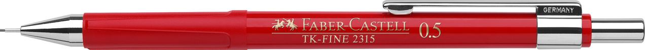 Faber-Castell - Porte-mine TK-Fine 2315 0.5 mm rouge
