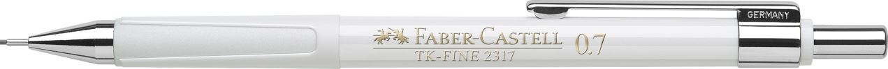 Faber-Castell - Porte-mine TK-Fine 2317 0.7 mm blanc