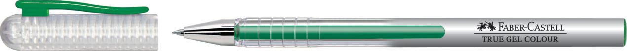 Faber-Castell - Stylo Gel True Gel Colour vert 0.7 mm