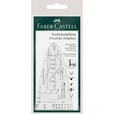 Faber-Castell - Trace-parabole, transparent, avec housse de protection