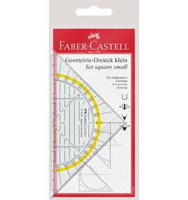 Faber-Castell - Équerre, petit format, 14 cm