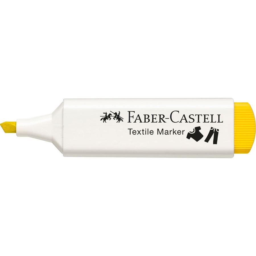 Faber-Castell - Textilmarker gelb
