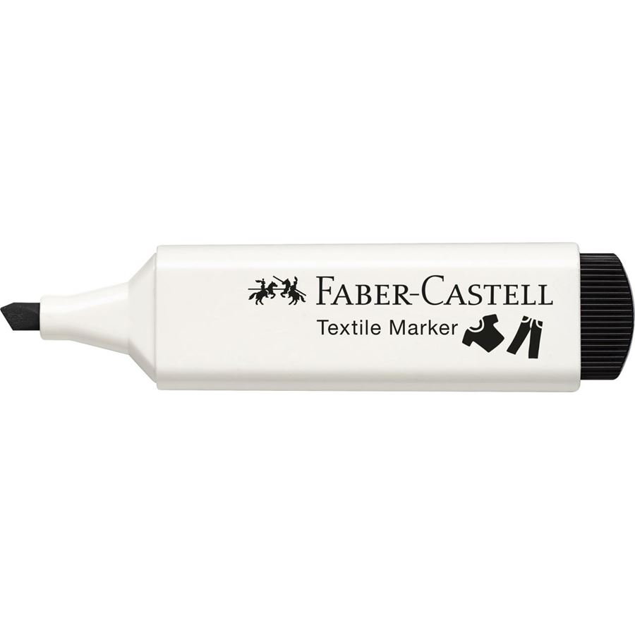 Faber-Castell - Marqueur Textile noir