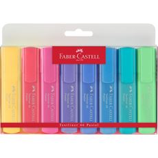 Faber-Castell - Surligneur Textliner 46 Pastel pochette de 8