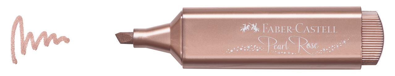 Faber-Castell - Surligneur TL 1546 Metallic pearl rose