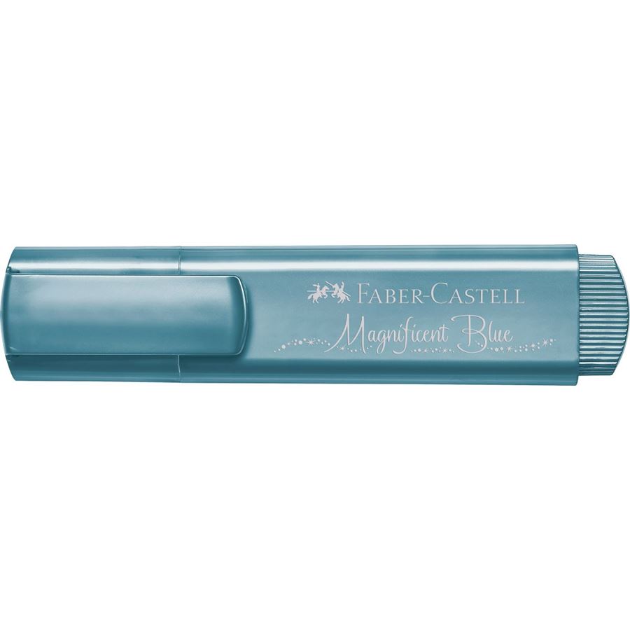 Faber-Castell - Textmarker TL 46 Metallic magnificent blue