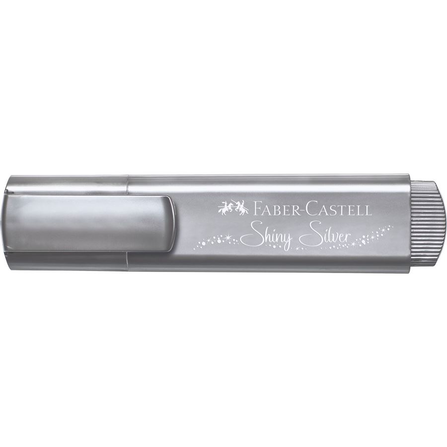 Faber-Castell - Textmarker TL 46 Metallic shiny silver