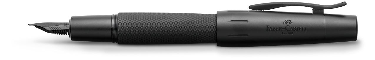 Faber-Castell - Stylo-plume e-motion Pure Black M